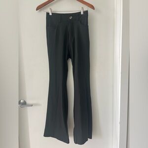 Black Flared Dress Pants